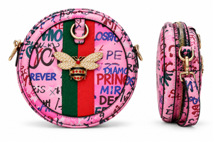 Stylish Printed Round Sling Bag for Women