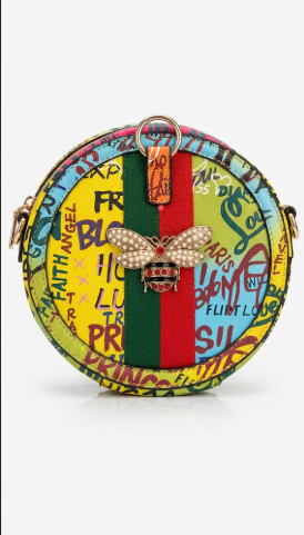 Stylish Printed Round Sling Bag for Women