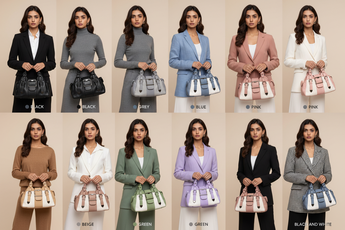 All 8 Colours — Model Campaign