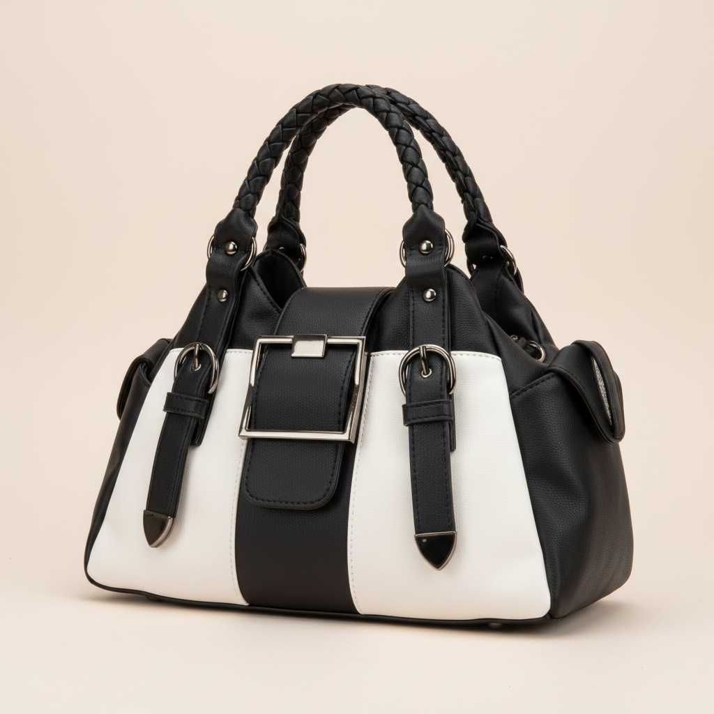 Black & White Handbag