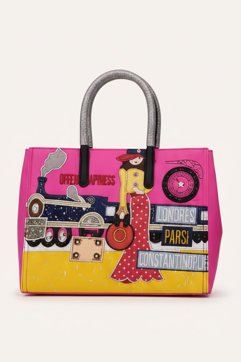Hot Pink Travel Tote – Precise Regeneration