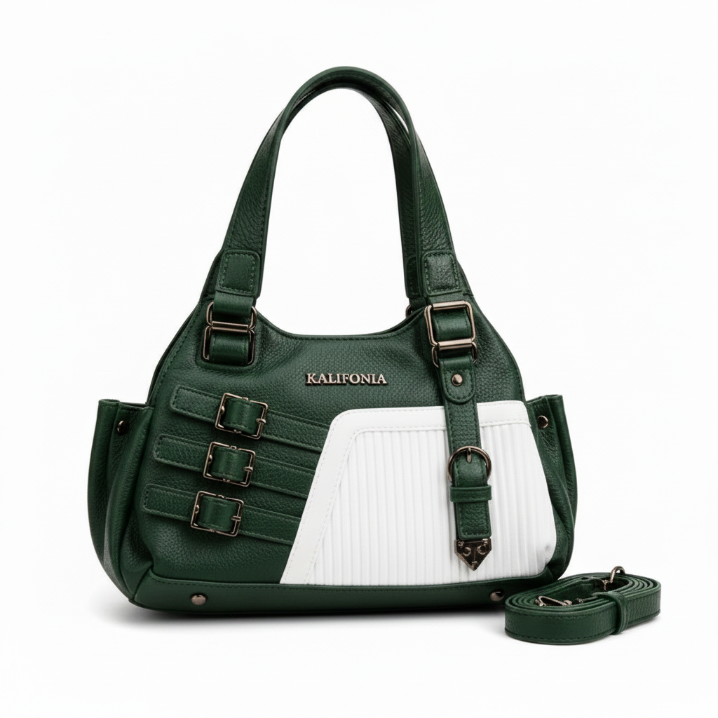 KALIFONIA Green Handbag