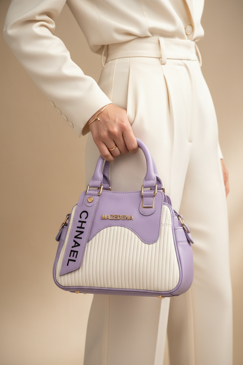Lavender Model Pose 1