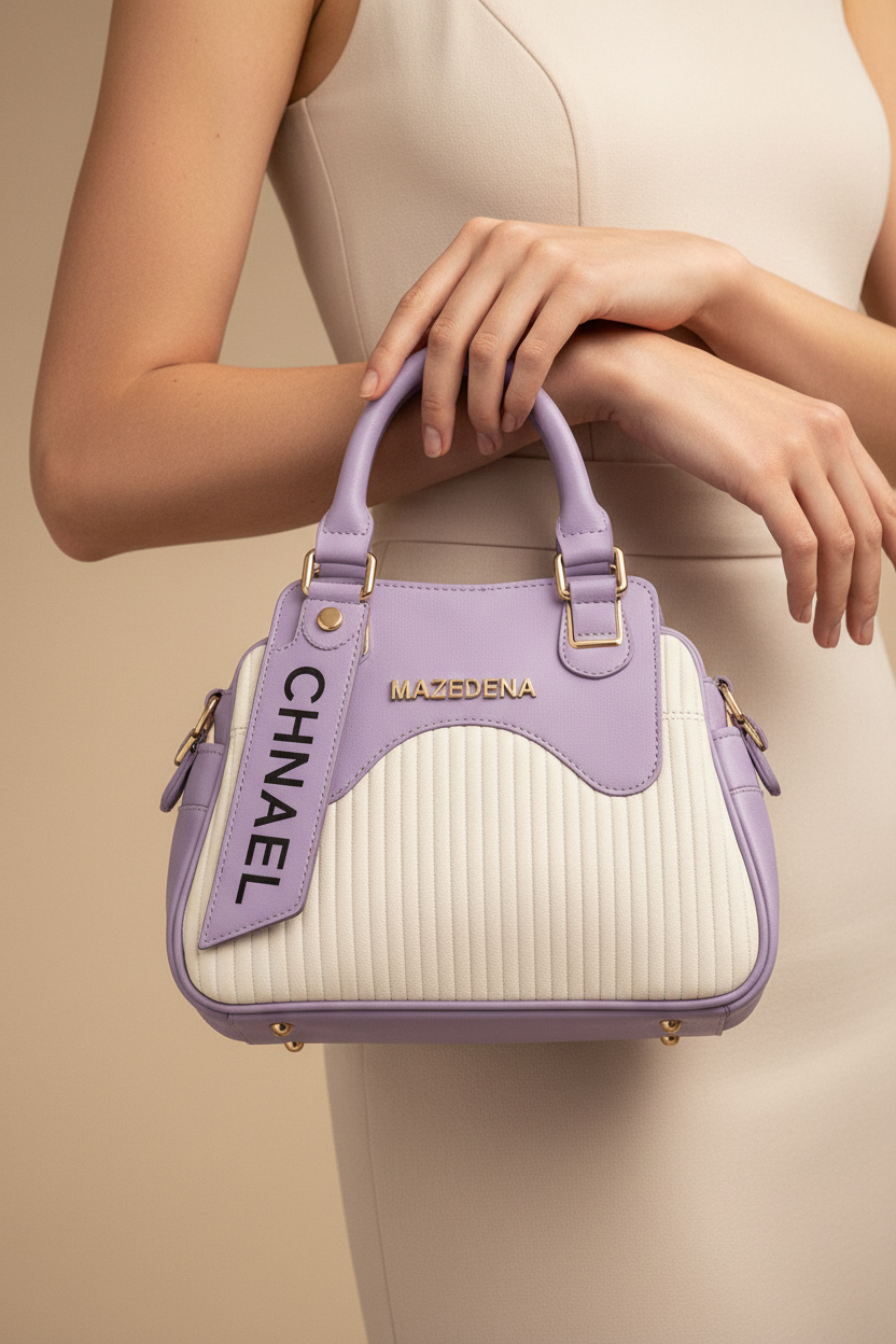 Lavender Model Pose 2