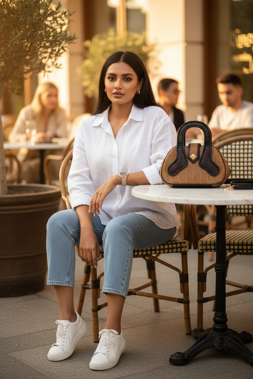Pose 3 - Café Lifestyle