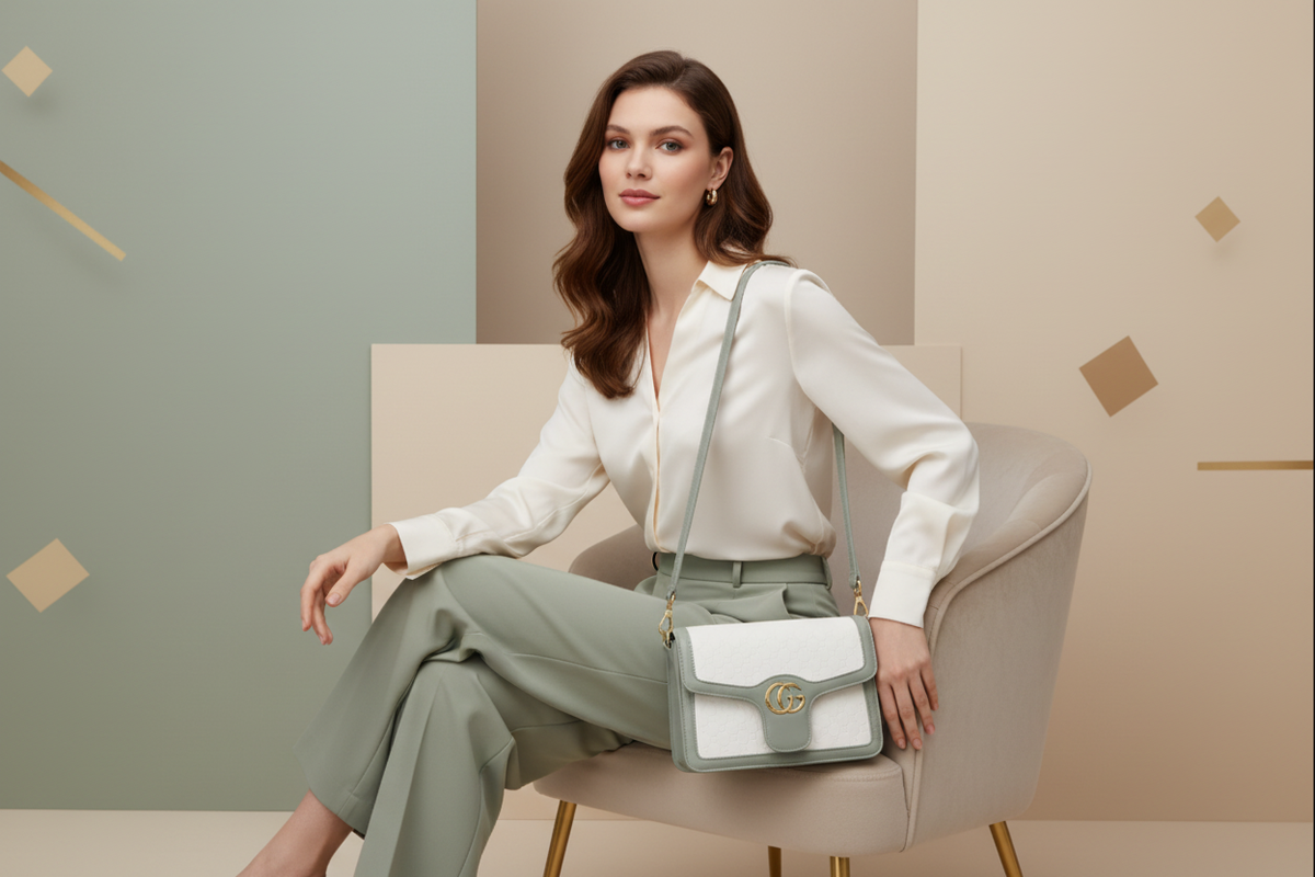 Sage Green Bag Model