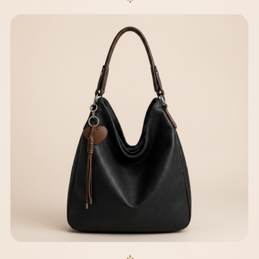 Taupe Hobo Bag