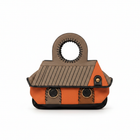 Taupe Orange