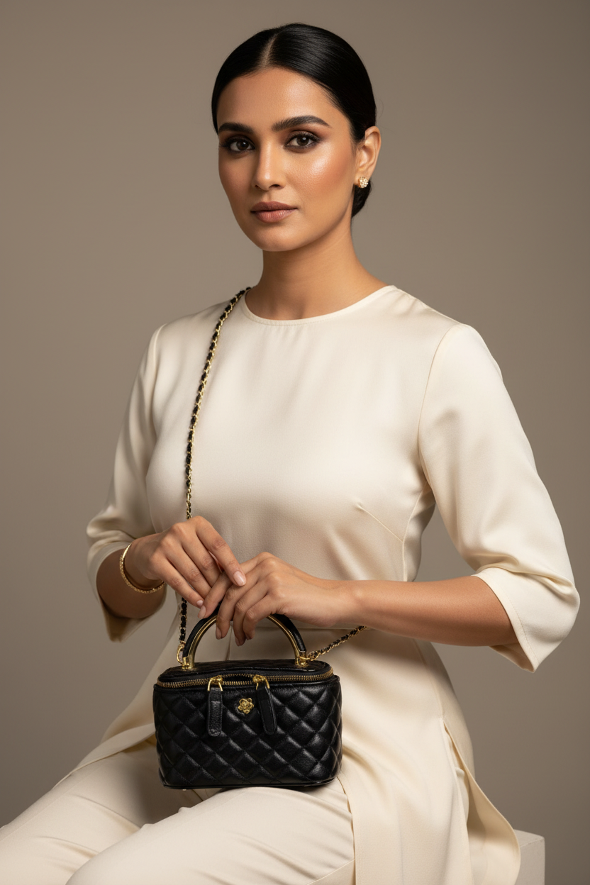 The Luxe Vanity – Black Campaign