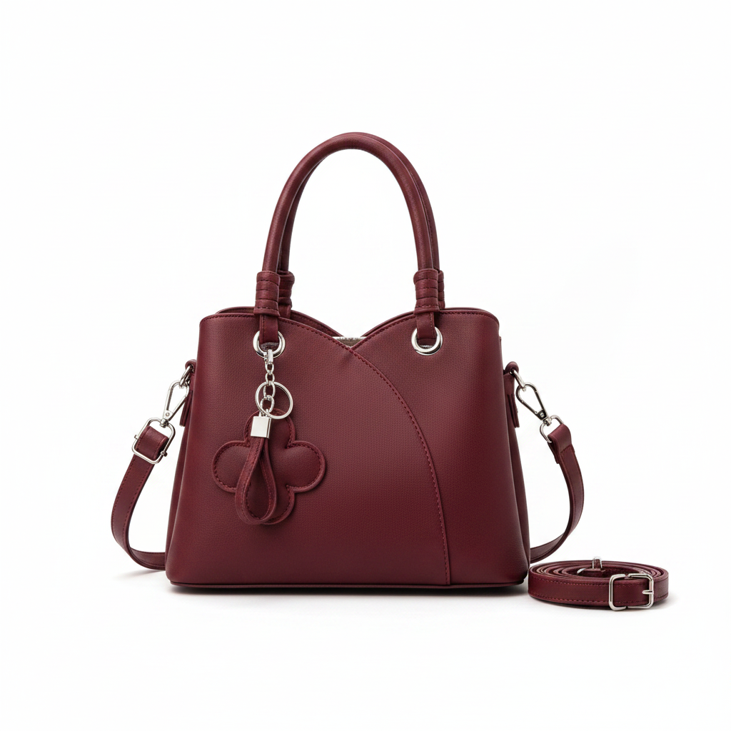 Wine Red Handbag